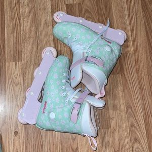 Impala Inline Skates- Mint Flower Print